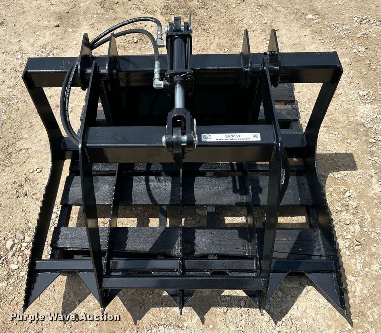 image for item EK3053 Patriot Implements compact utility loader rock grapple bucket