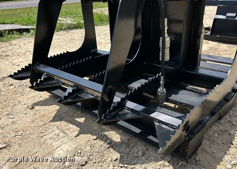 image for item EK3053 Patriot Implements compact utility loader rock grapple bucket