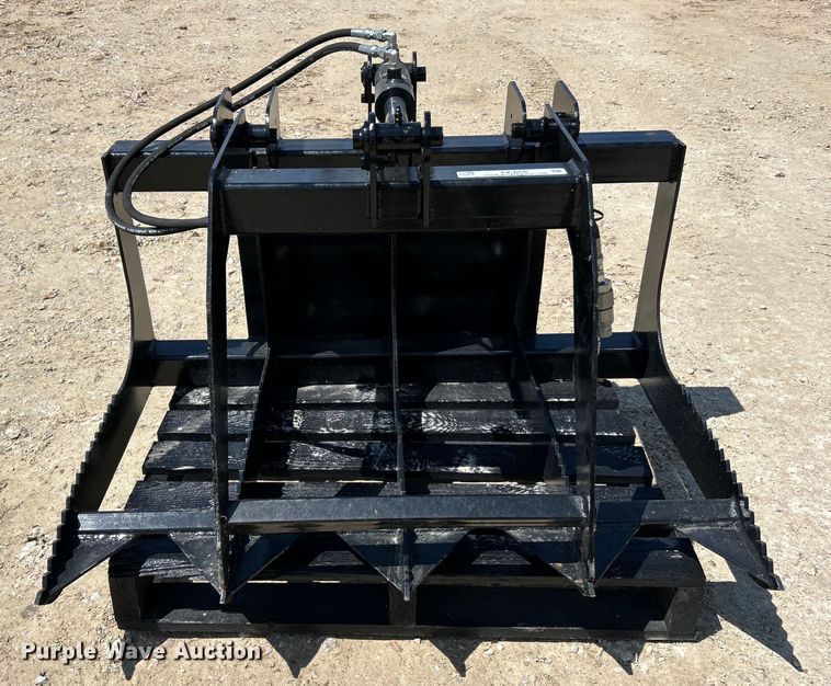 image for item EK3056 Patriot Implements compact utility loader rock grapple bucket