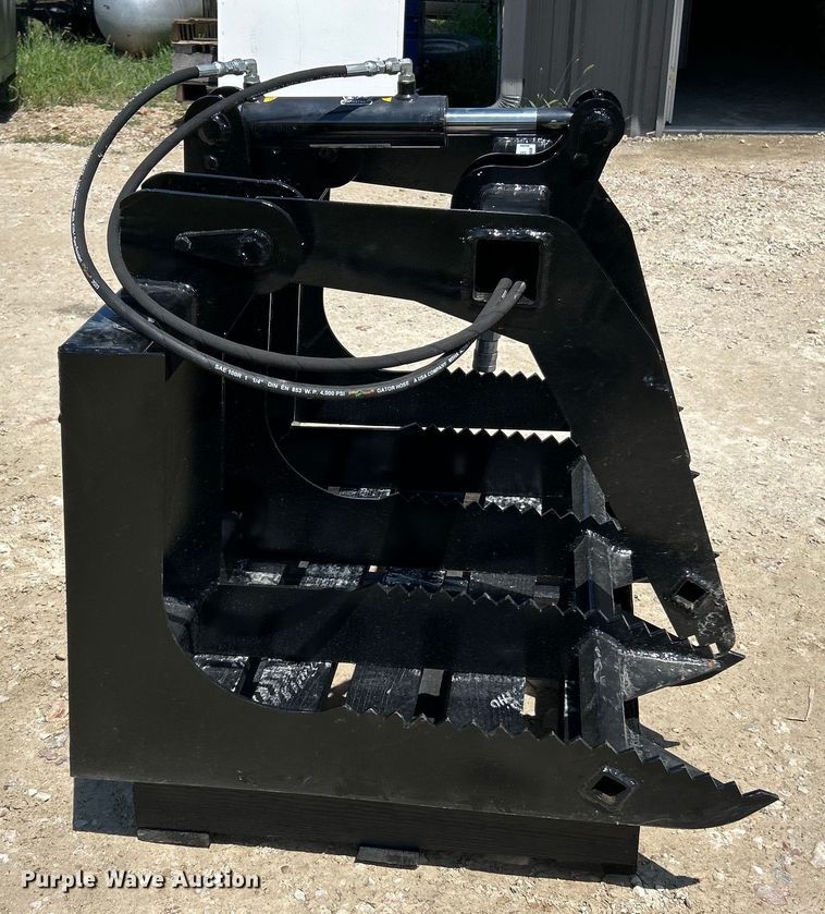 image for item EK3056 Patriot Implements compact utility loader rock grapple bucket