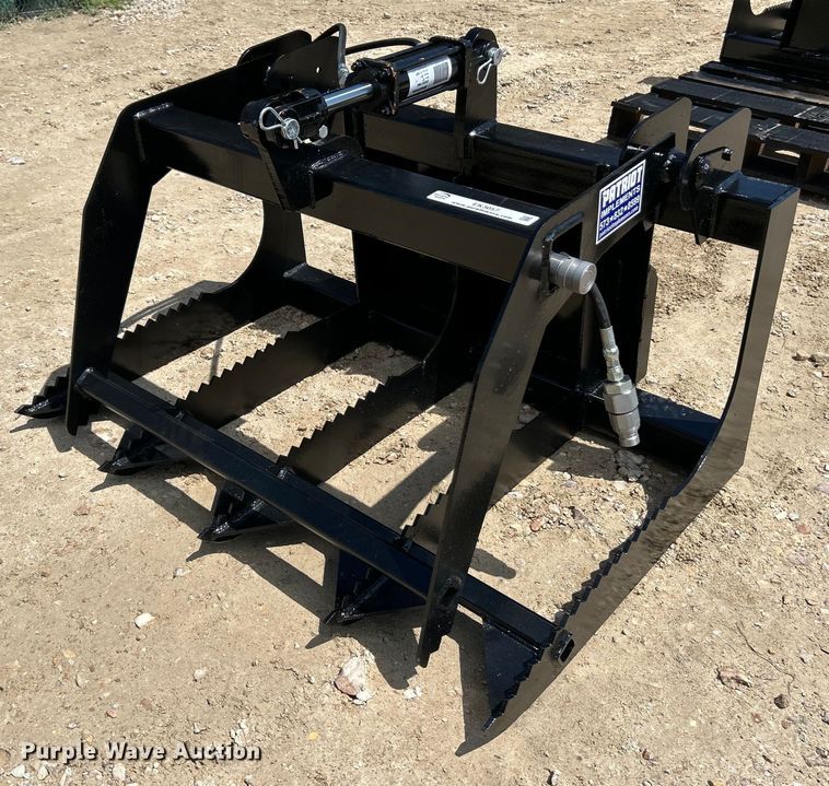 image for item EK3057 Patriot Implements  compact utility loader rock grapple bucket