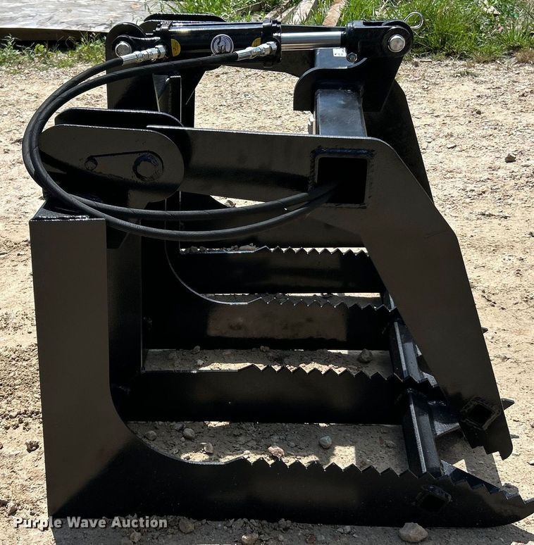 image for item EK3057 Patriot Implements  compact utility loader rock grapple bucket