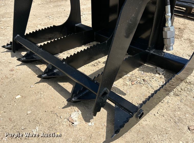 image for item EK3057 Patriot Implements  compact utility loader rock grapple bucket