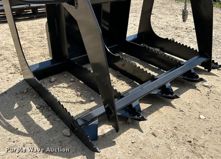 image for item EK3057 Patriot Implements  compact utility loader rock grapple bucket