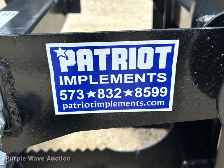 image for item EK3057 Patriot Implements  compact utility loader rock grapple bucket