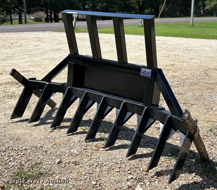 image for item EK3058 Patriot Implements skid steer root rake