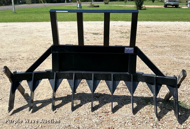 image for item EK3058 Patriot Implements skid steer root rake