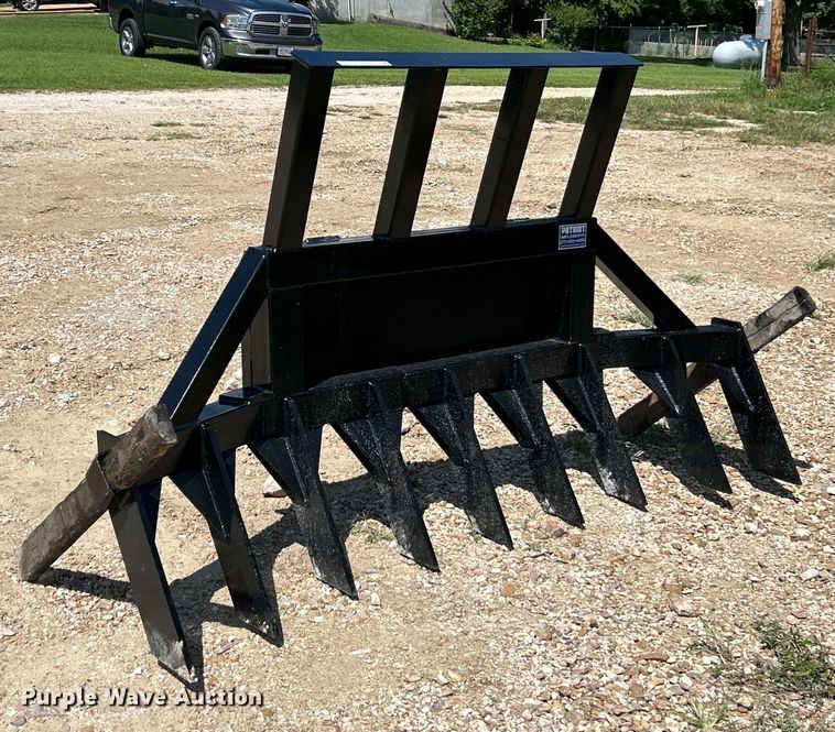 image for item EK3058 Patriot Implements skid steer root rake