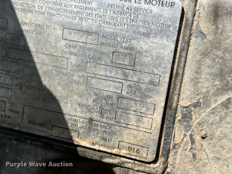 image for item EK3097 1994 Mack RD hook lift truck