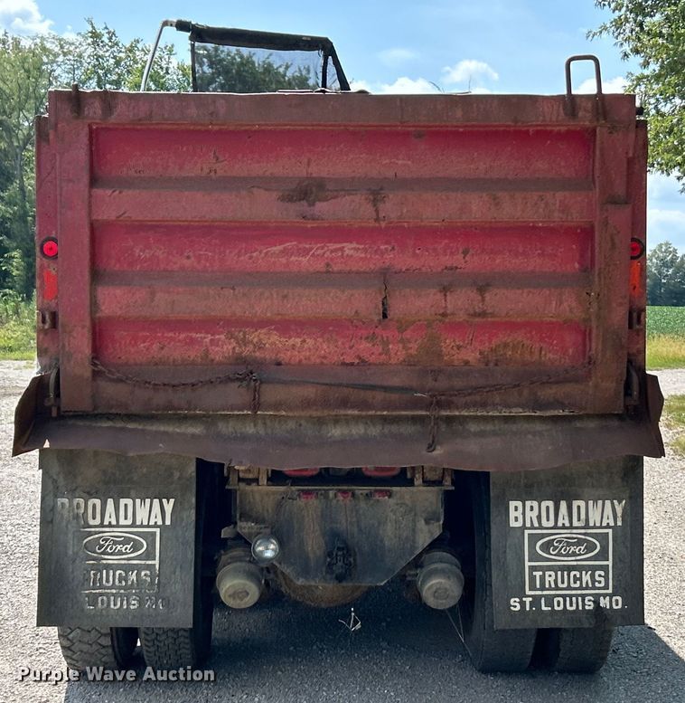 image for item EK3215 1994 Ford L8000 dump truck