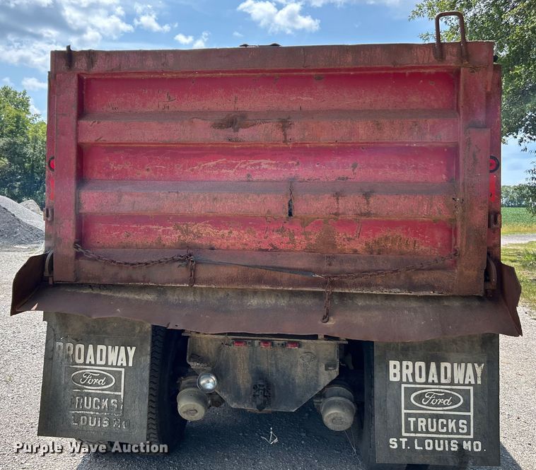 image for item EK3215 1994 Ford L8000 dump truck