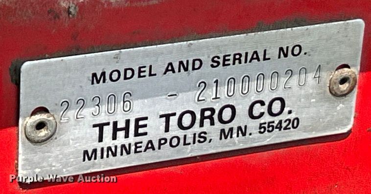 image for item EK3217 2001 Toro  Dingo TX420 compact utility loader