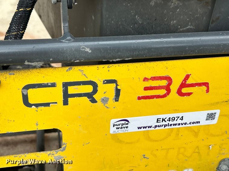 image for item EK4974 Wacker Neuson CRT36 power trowel