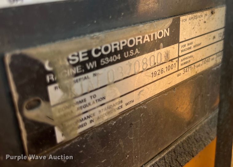 image for item EK8938 2002 Case 90XT tracked skid steer loader