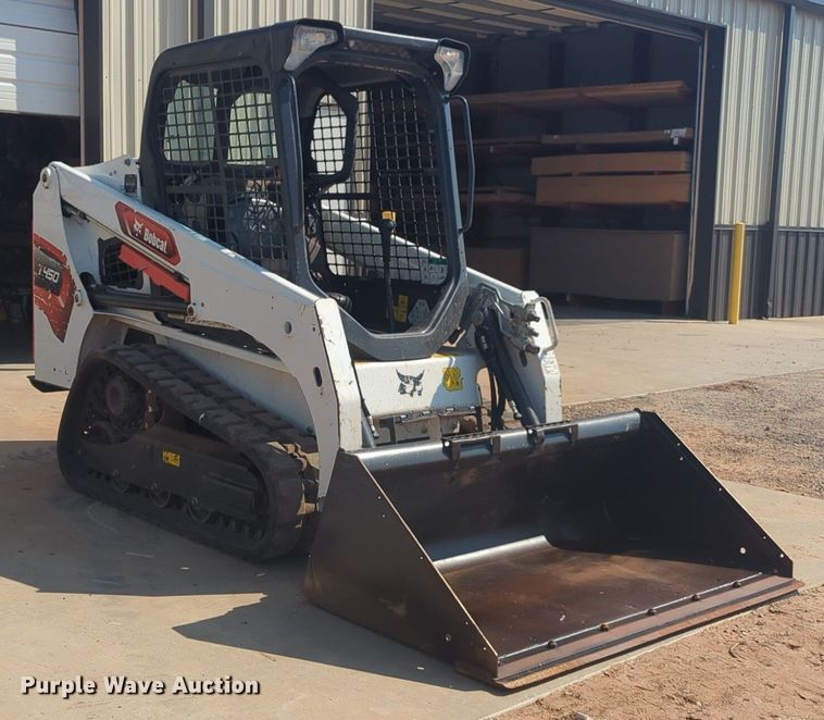 image for item EQ2005 2022 Bobcat T450 tracked skid steer loader
