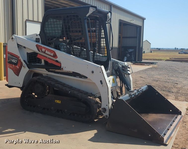 image for item EQ2005 2022 Bobcat T450 tracked skid steer loader