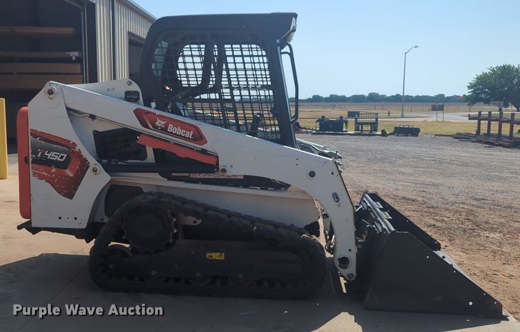 image for item EQ2005 2022 Bobcat T450 tracked skid steer loader