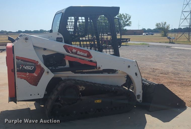 image for item EQ2005 2022 Bobcat T450 tracked skid steer loader