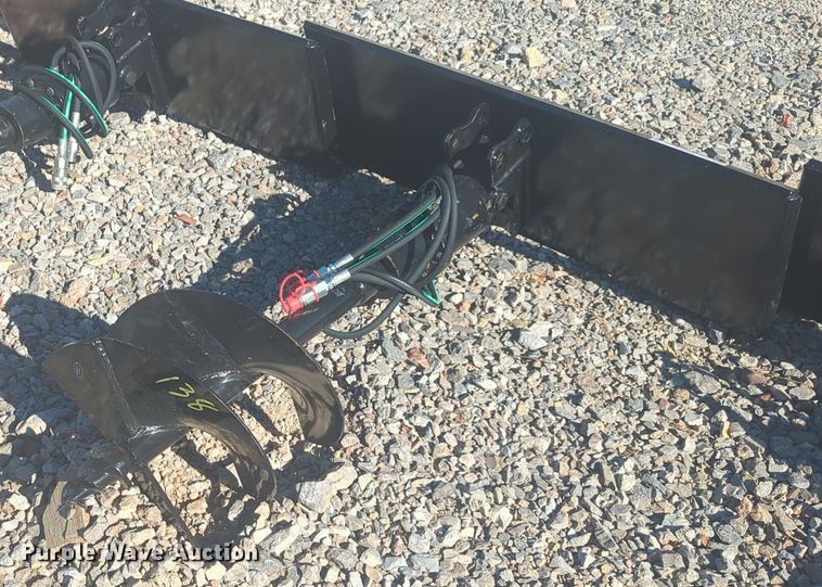 image for item EQ2016 Miva skid steer auger