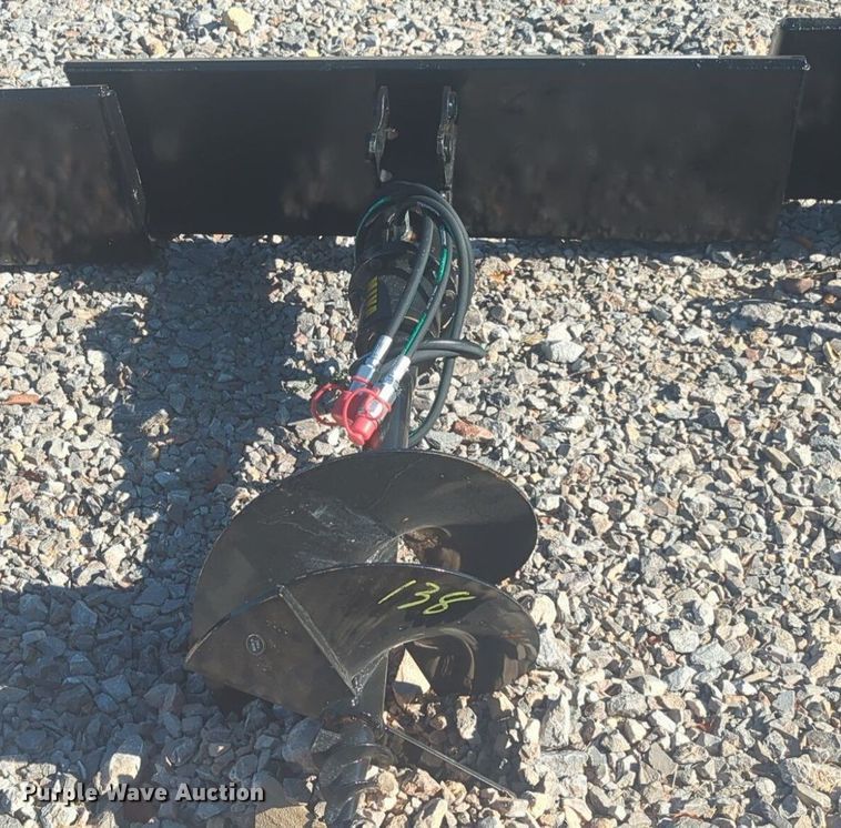 image for item EQ2016 Miva skid steer auger