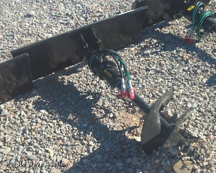 image for item EQ2016 Miva skid steer auger