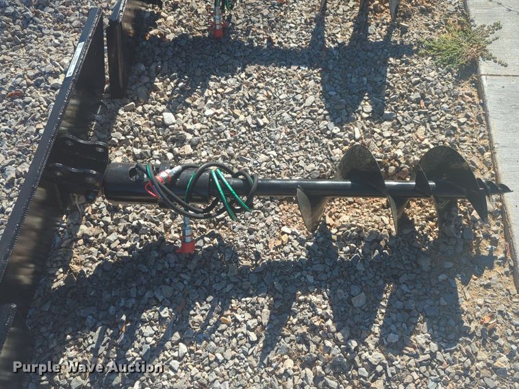 image for item EQ2018 Miva skid steer auger