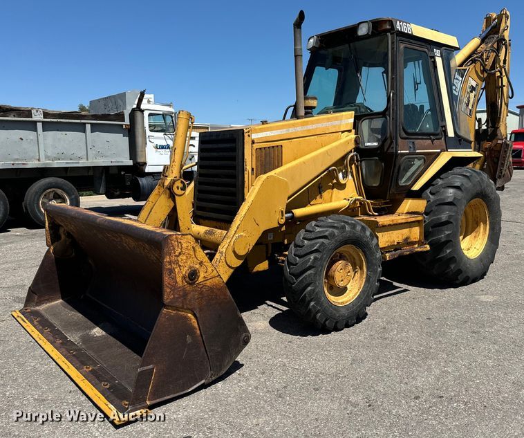 image for item LF9990 1994 Caterpillar  416B backhoe