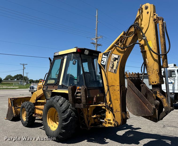 image for item LF9990 1994 Caterpillar  416B backhoe
