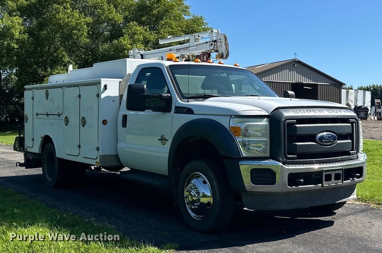 image for item LR9403 2013 Ford  F550 Super Duty XL utility / service truck