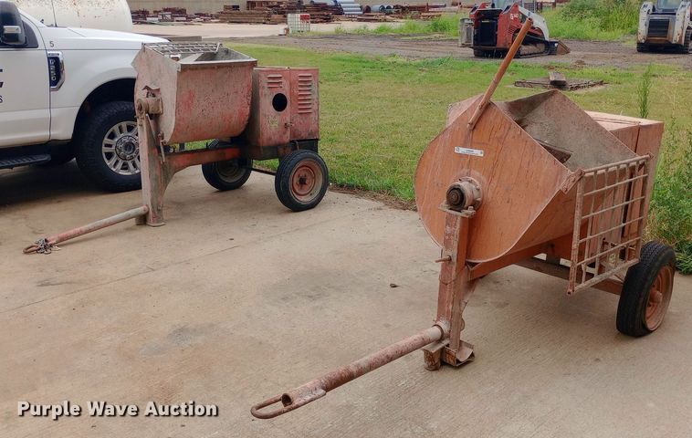 image for item LX9844 (2) concrete mixers