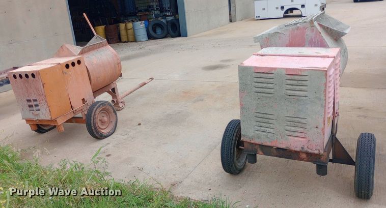 image for item LX9844 (2) concrete mixers