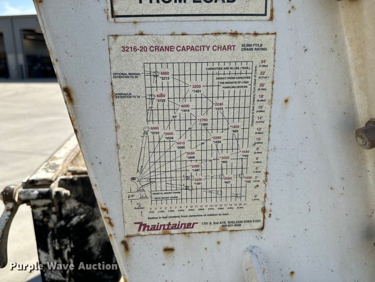 image for item MV9049 2007 GMC Sierra 3500HD utility bed pickup truck