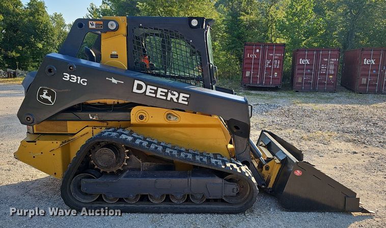 image for item NX9088 2020 John Deere  331G tracked skid steer loader