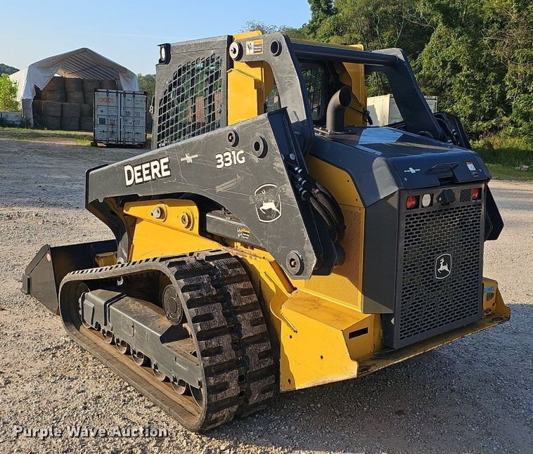 image for item NX9088 2020 John Deere  331G tracked skid steer loader