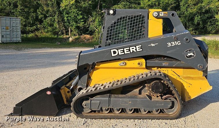 image for item NX9088 2020 John Deere  331G tracked skid steer loader