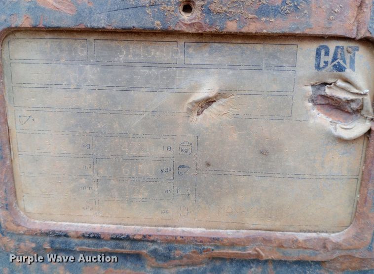 image for item NY9426 2010 Caterpillar 966H wheel loader