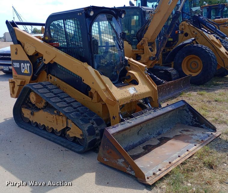 image for item NY9428 2016 Caterpillar 289D skid steer loader