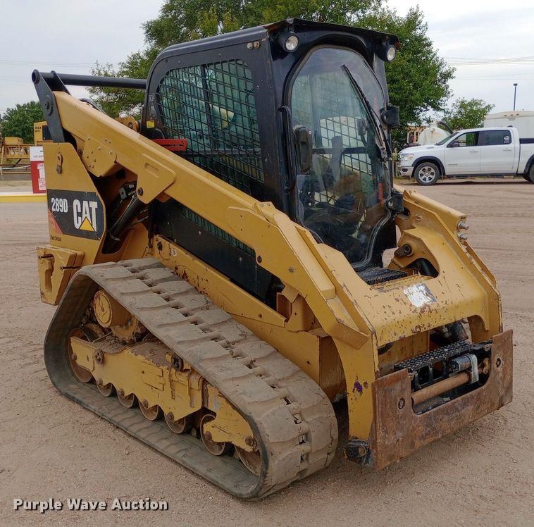image for item NY9428 2016 Caterpillar 289D skid steer loader