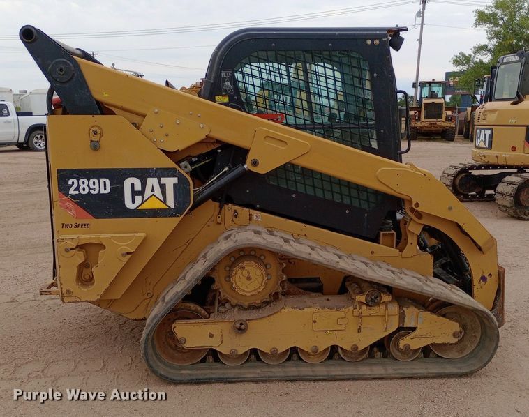 image for item NY9428 2016 Caterpillar 289D skid steer loader