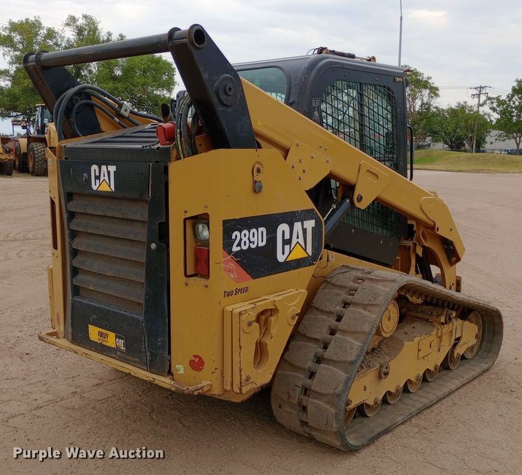 image for item NY9428 2016 Caterpillar 289D skid steer loader