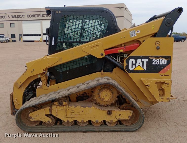 image for item NY9428 2016 Caterpillar 289D skid steer loader