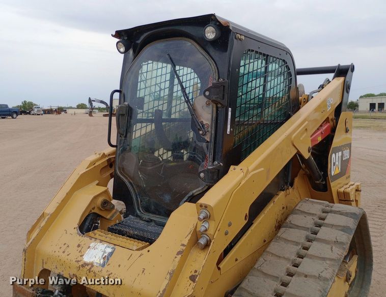 image for item NY9428 2016 Caterpillar 289D skid steer loader
