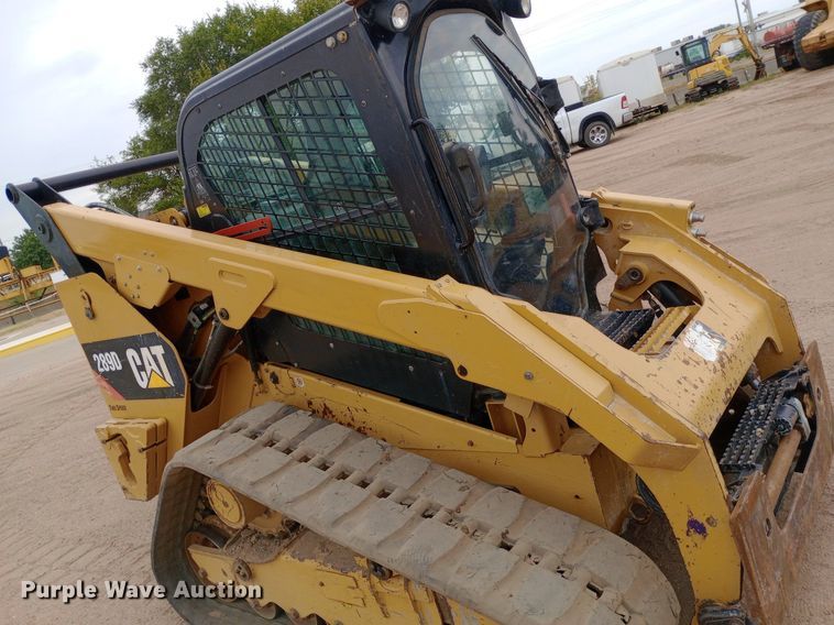 image for item NY9428 2016 Caterpillar 289D skid steer loader