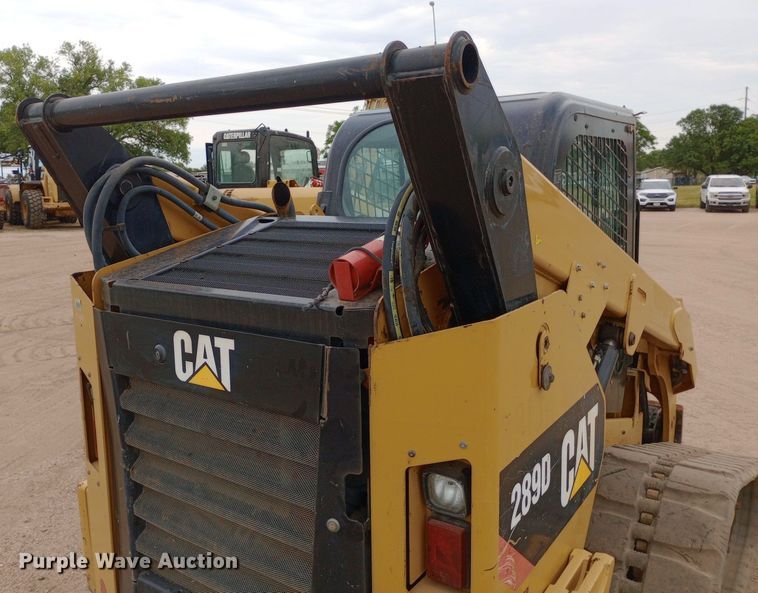 image for item NY9428 2016 Caterpillar 289D skid steer loader