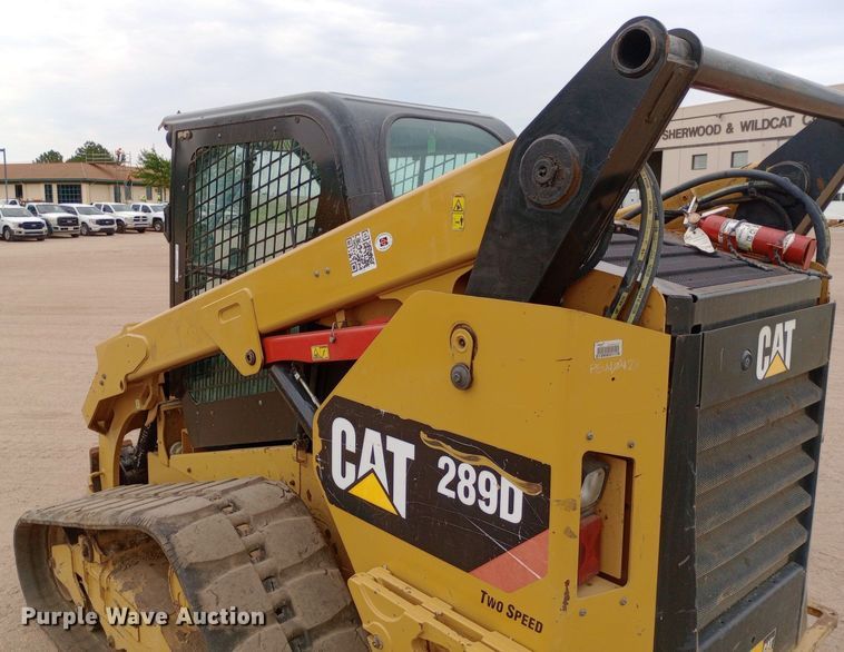 image for item NY9428 2016 Caterpillar 289D skid steer loader