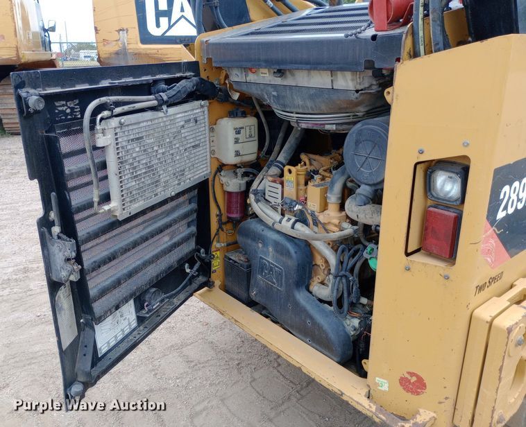 image for item NY9428 2016 Caterpillar 289D skid steer loader