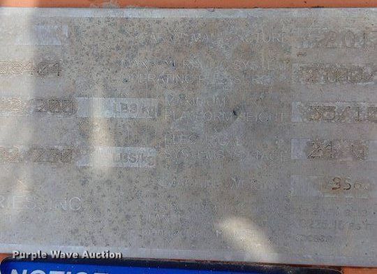 image for item NY9431 2017 JLG T350 boom lift