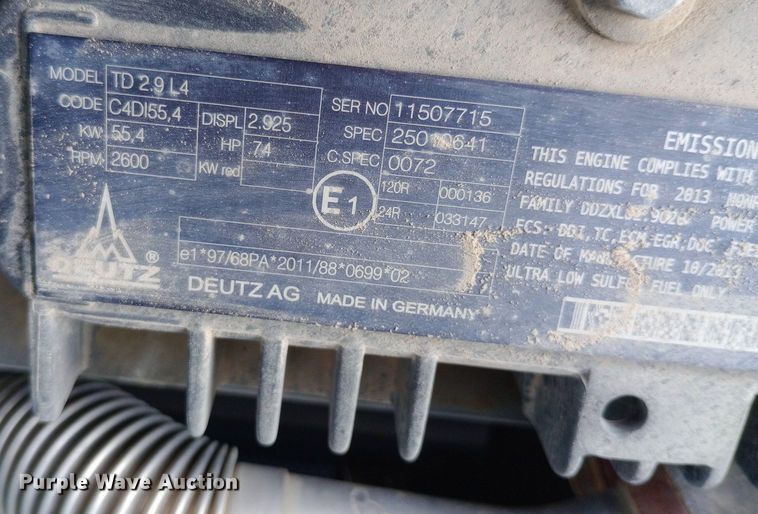 image for item NY9438 2013 Genie GTH-5519 telehandler