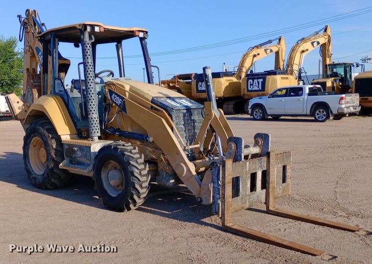 image for item NY9466 2015 Caterpillar  420F2 backhoe