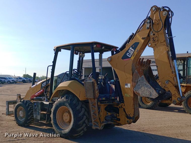 image for item NY9466 2015 Caterpillar  420F2 backhoe